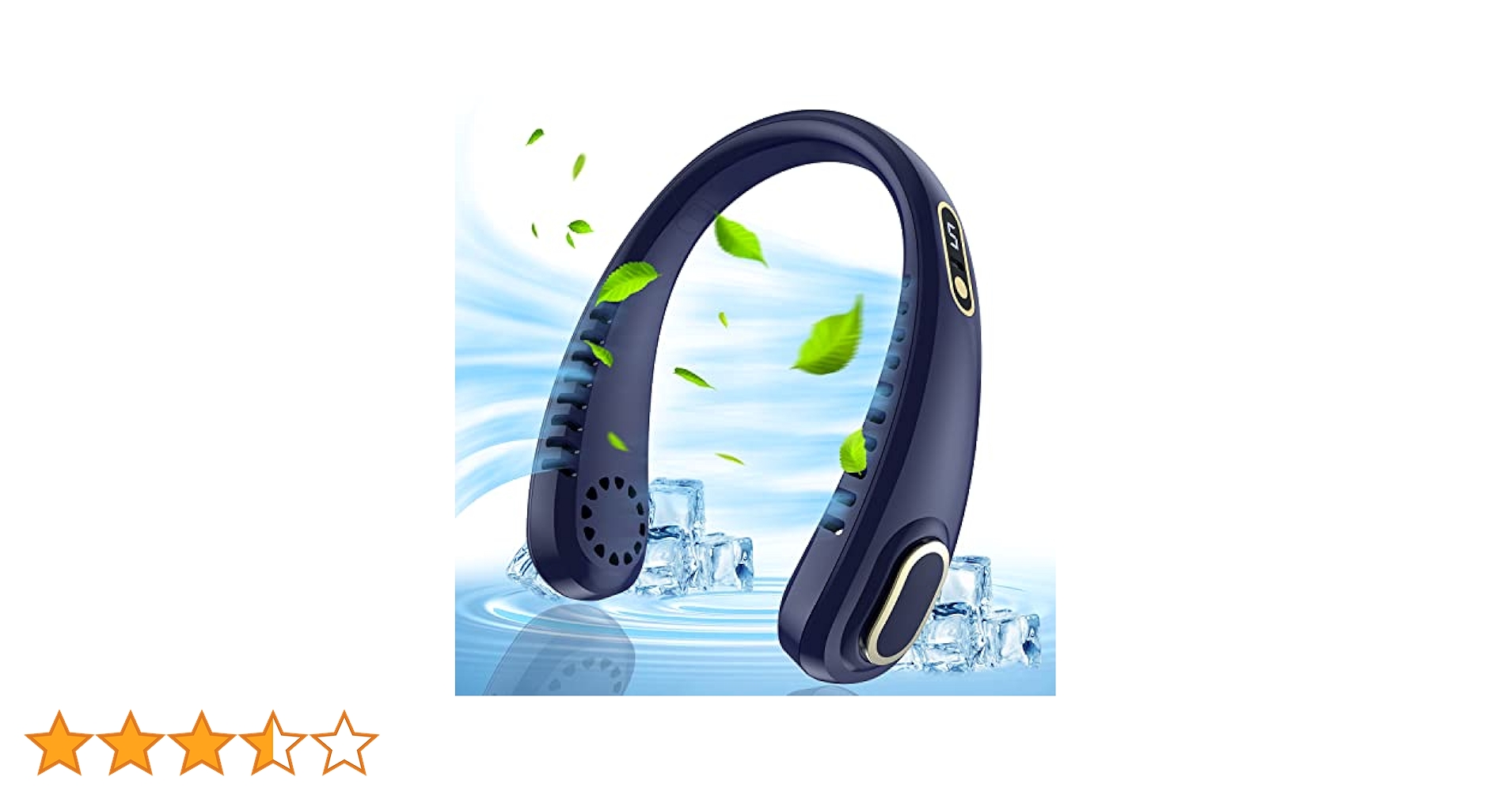 Amazon | SAMONIC 首掛け扇風機 ネックファン 5段階風量調節 大